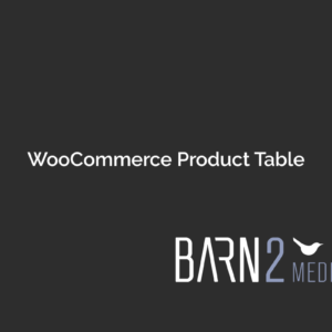 WooCommerce Product Table